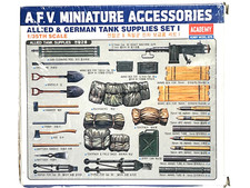 Usado, Academy 1/35 #1382 AFV A.F.V. Acessórios em miniatura modelo tanque aliado e alemão comprar usado Usado, Academy 1/35 #1382 AFV A.F.V. Acessórios em miniatura modelo tanque aliado e alemão comprar usado  Enviando para Brazil