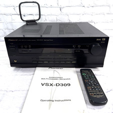 Receptor Dolby Digital/DTS Pioneer VSX-D309 60 Watts x 5 Testado Vintage 2000 comprar usado  Enviando para Brazil
