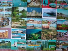 100 used postcards for sale  SPALDING