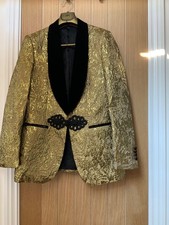 Men gold metallic for sale  LONDON