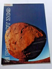 Catalogue brochure peugeot d'occasion  Arcey