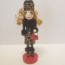 Leopard nutcracker christmas for sale  Acworth