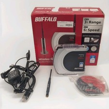 Router inalámbrico de banda ancha Buffalo G-Mimo y punto de acceso con antena de alta ganancia segunda mano  Embacar hacia Mexico
