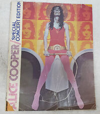 Original ALICE COOPER 1973 BILHÕES DE DÓLARES BEBÊS TURNÊ PROGRAMA CONCERTO COM PÔSTER  comprar usado  Enviando para Brazil