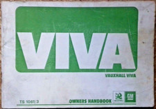 Vauxhall viva owner for sale  WIGAN