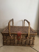 Malette osier panier d'occasion  Dunkerque-