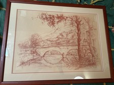 Tableau dessin sanguine d'occasion  Camarès
