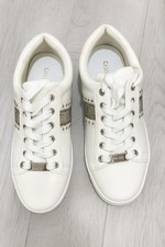 Carvela white leather for sale  LONDON
