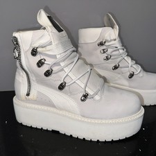 Bota Tênis FENTY By Rihanna X PUMA SB Branca 363475 01 Tamanho EUA 8 #37721 Botas, usado comprar usado  Enviando para Brazil