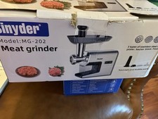 Moedor de carne elétrico, 3000W Max aço inoxidável resistente 3000W, tira  comprar usado  Enviando para Brazil