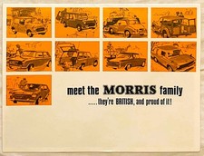 Morris range brochure for sale Morris range brochure for sale  WATERLOOVILLE