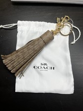 Coach signtaure tassel for sale  Monroe