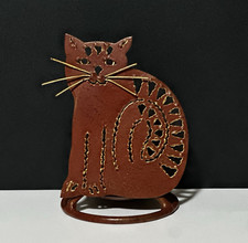 Rustic cat metal for sale  Phoenix
