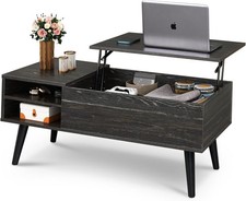 Mesa de centro WLIVE Lift Top com armazenamento oculto e prateleira ajustável, #R024 comprar usado  Enviando para Brazil