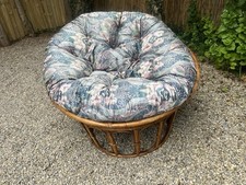 Vintage 1970 papasan for sale  THIRSK