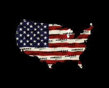 Usa flagge 140mm gebraucht kaufen  Stein