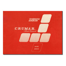 Crumar 2003 service usato  Valle Castellana