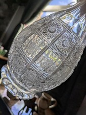 Vintage glass crystal for sale  DAVENTRY