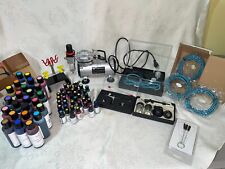 Kit de aerógrafo para decoração de bolo profissional sistema 60 cores para coloração alimentar 2 aerógrafos comprar usado  Enviando para Brazil