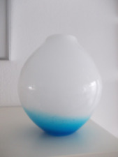 Glasvase dekoobjekt blau gebraucht kaufen  Stuttgart
