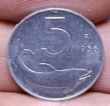5 lire 1956 usato 5 lire 1956 usato Colli Verdi