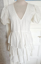 Robe blanche tissu d'occasion  Flers