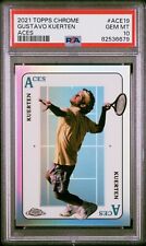 *PSA 10* Tênis Gustavo Kuerten 2021 Topps Chrome - Aces #ACE19 - comprar usado  Enviando para Brazil