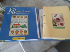 Lot fiches classeurs d'occasion  Nogent