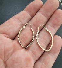 9ct gold earrings for sale  SAFFRON WALDEN