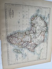 1902 map africa for sale  LEICESTER