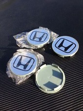 4x Conjunto de Tampas de Centro de Roda Metálicas HONDA 69MM - - Satisfação Garantida comprar usado  Enviando para Brazil