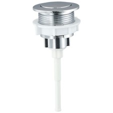 Elegante pulsador plateado para inodoro perfecto para lugares públicos y baños domésticos segunda mano  Embacar hacia Mexico