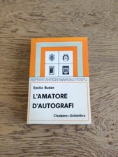Amatore autografi emilio usato  Italia