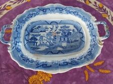 Plat rectangulaire faience d'occasion  France