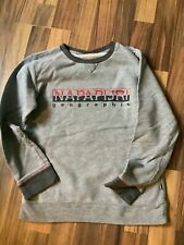 Napapijri graues sweatshirt gebraucht kaufen  Kalkar