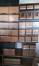 Usado, PICK 1 Wood Grain CD Storage Box 2 or 3 Drawers Some Hold 60 CDs & Some Less ASK comprar usado  Enviando para Brazil