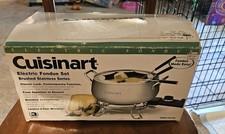 cuisinart set electric fondue for sale cuisinart set electric fondue for sale Winterville