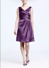 Bridal purple satin for sale  La Center