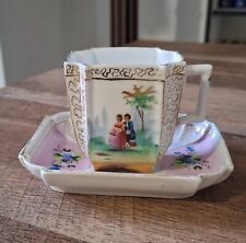 Tasse rectangulaire porcelaine d'occasion  Cognac