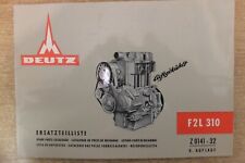 Deutz f2l 310 for sale  BRIDPORT