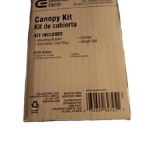 Ventilador de teto elétrico comercial 45° inclinado kit de dossel de níquel escovado NOVO EM FOLHA comprar usado  Enviando para Brazil