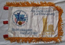 Ddr fahne spartakiade gebraucht kaufen  Borna