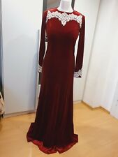 Samt abendkleid maxi gebraucht kaufen  Gütersloh