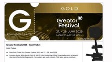 Greator festival gold gebraucht kaufen  Beeskow