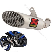 Tubo de escape silenciador deslizante aço inoxidável para Yamaha YZF R3 MT-03 2005-2021 comprar usado  Enviando para Brazil