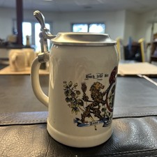 Vintage beer stein for sale  Protem