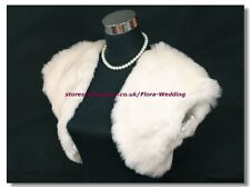 Faux fur shrug for sale  UK