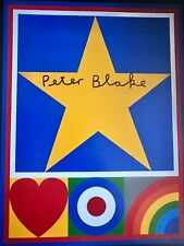 Peter blake signed for sale  CLEETHORPES