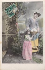 Enamelography woman headdress d'occasion  Expédié en Belgium