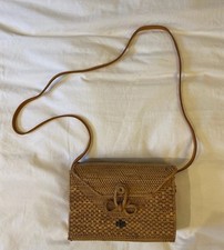 Vintage rattan box for sale  LEEK